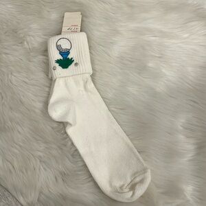 Vintage Jacobson’s white golf detail socks women size 1 SZ